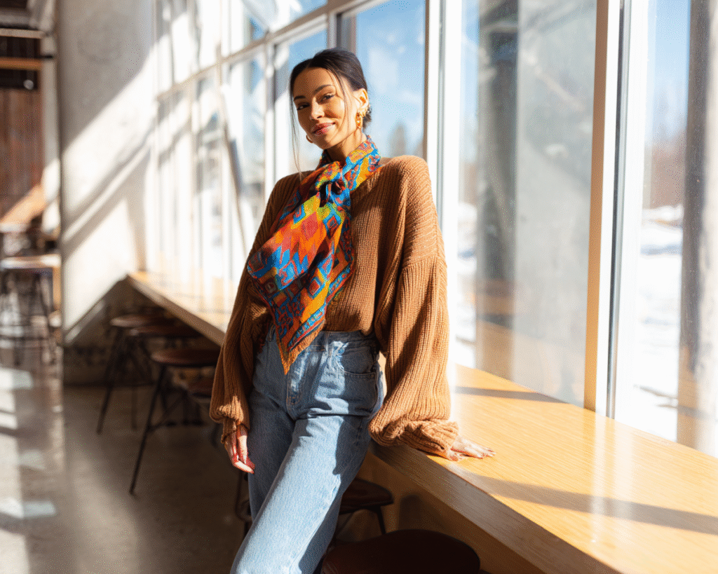 Colorful Scarf Trend- Trend Works Image