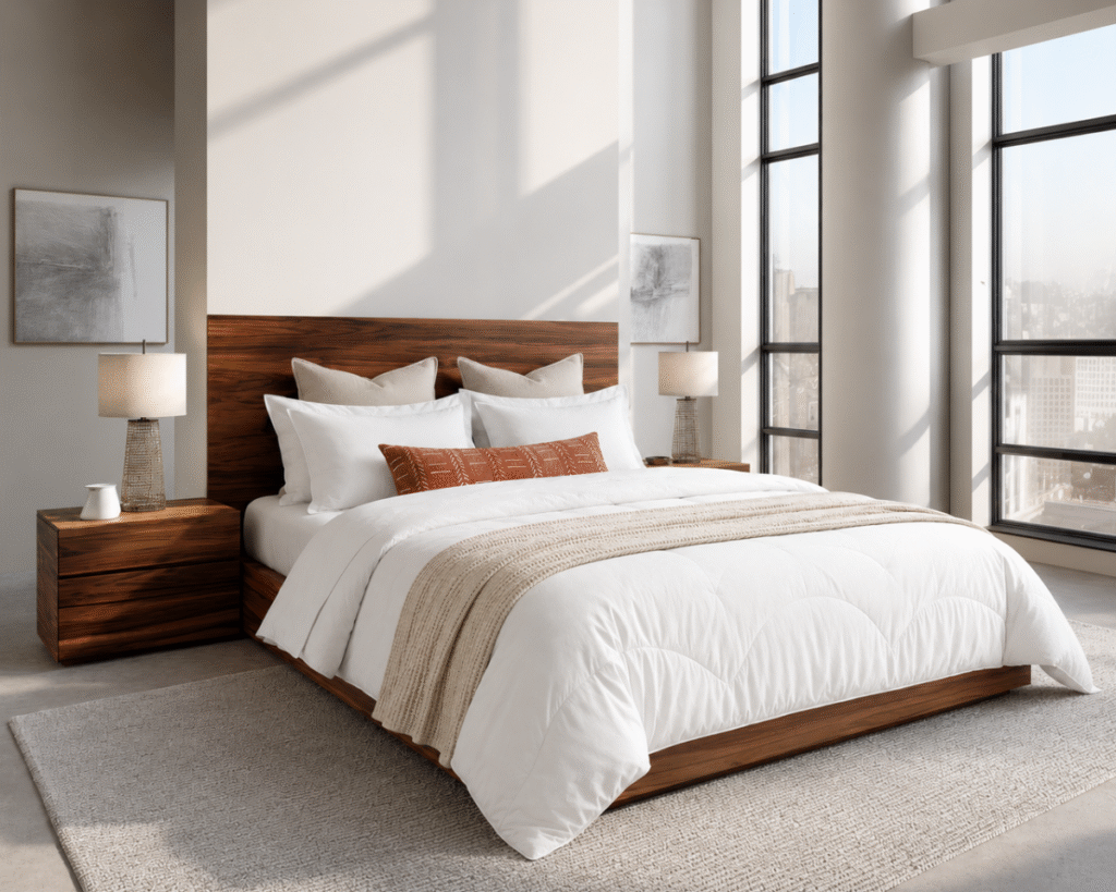 Decor Look: Crisp White Bedding Image Decor Look: Crisp White Bedding Image