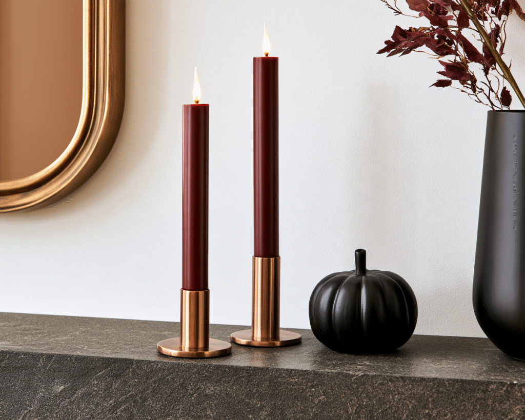 Modern Mantel - Color and Texture Image Modern Mantel - Color and Texture Image
