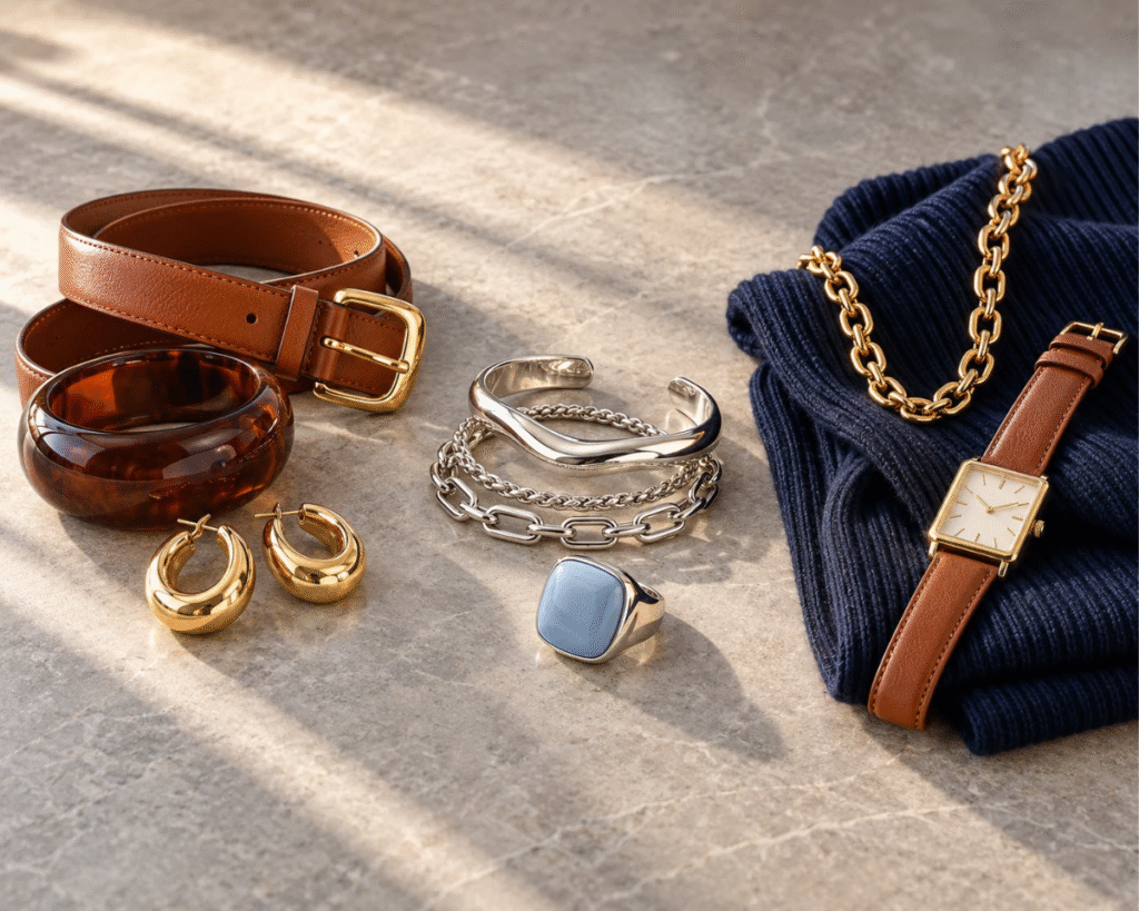 Fashion Look: Elevated Weekend Style - Finishing Touches Image